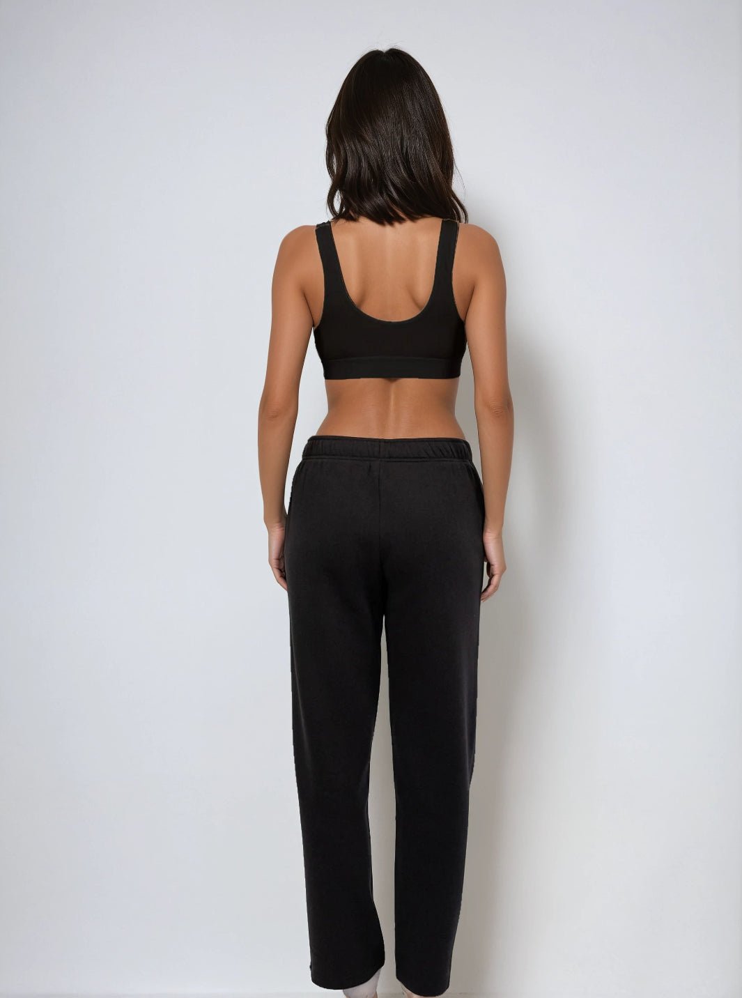 Straight Leg Sweatpants - Public Veil