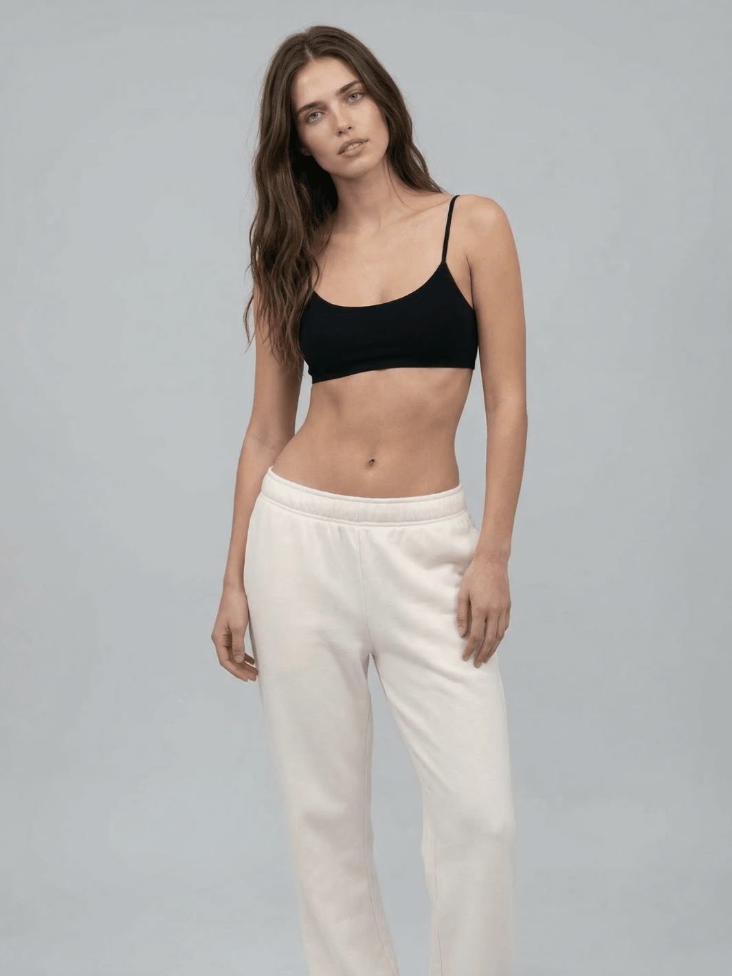Straight Leg Sweatpants - Public Veil