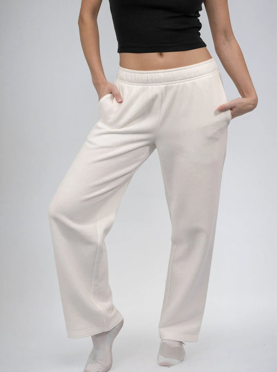 Straight Leg Sweatpants - Public Veil