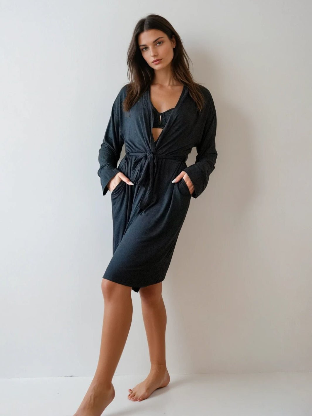 The Butter Soft Modal - Blend Robe - Public Veil