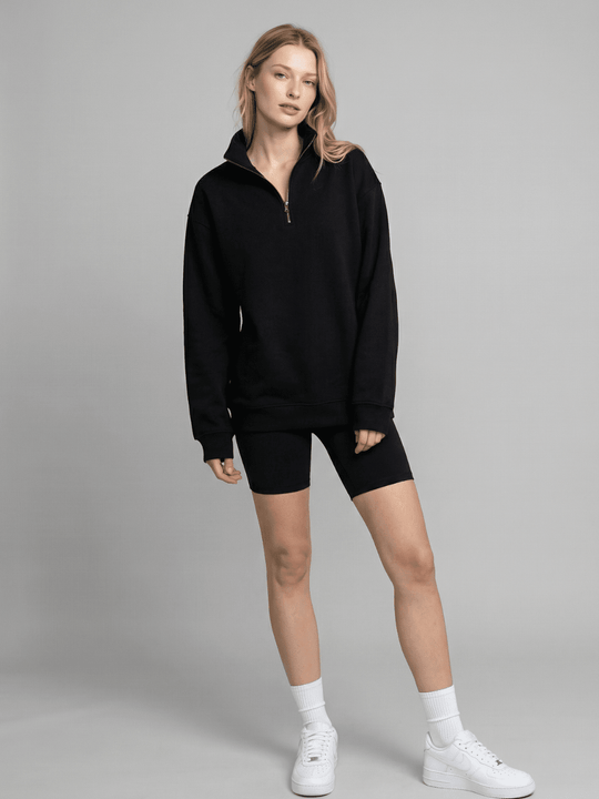 The Oversize Half - Zip Set - Public Veil