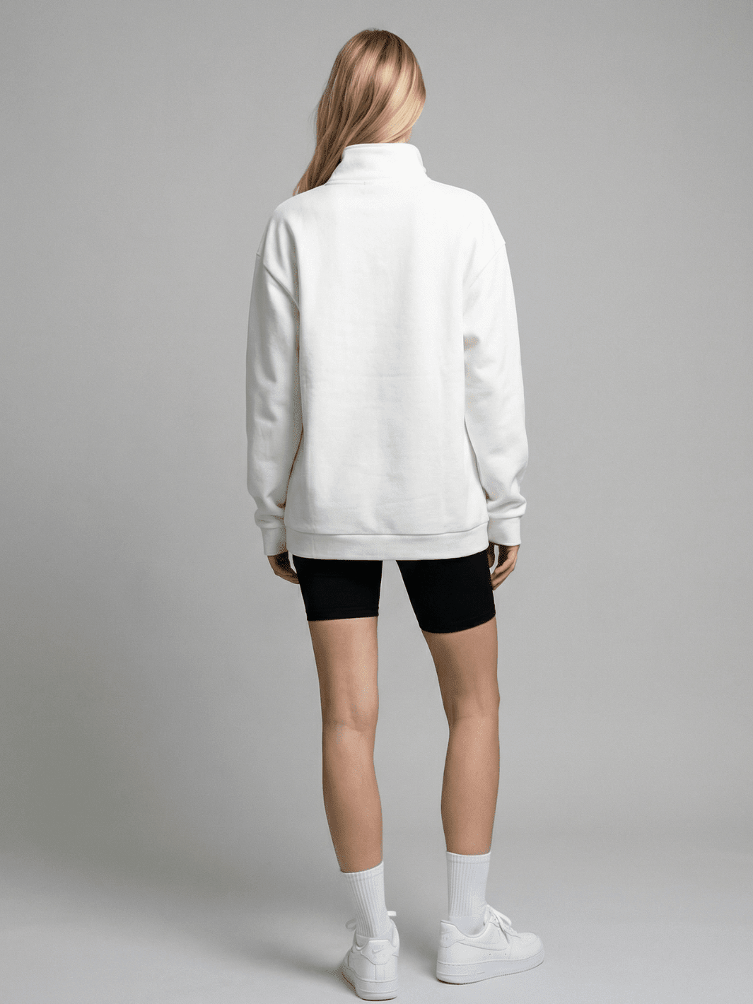 The Oversize Half - Zip Set - Public Veil