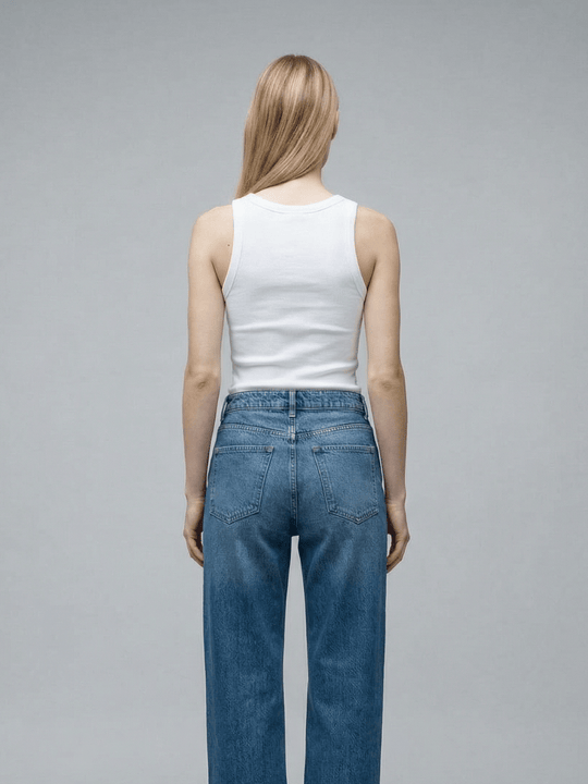 Tuckable Classic Ribbed Tank - Public Veil