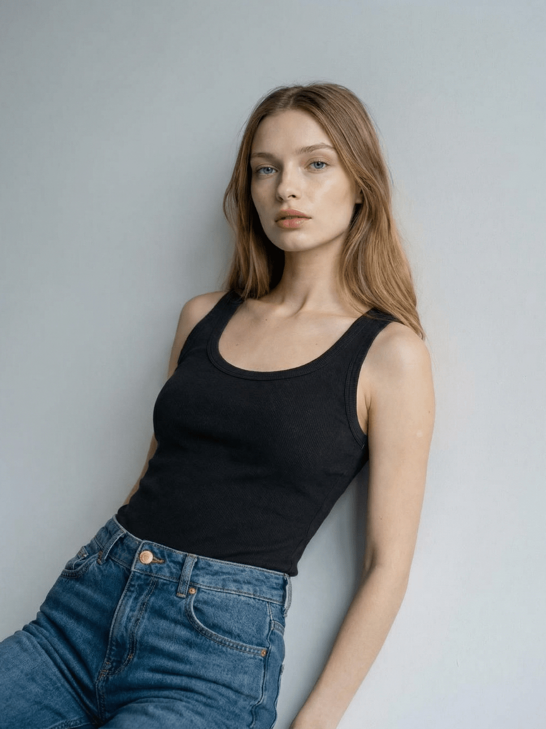 Tuckable Classic Ribbed Tank - Public Veil