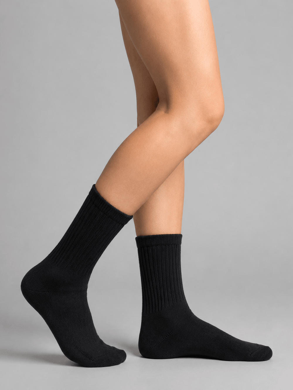 Unisex Butter Soft Half-Crew Socks - Public Veil